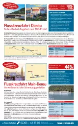 Gazetka promocyjna Rewe Reisen - Reiseprospekt - Gazetka - ważna od 25.08 do 25.08.2023 - strona 18 - produkty: angebot, Bau, bett, Betten, buch, deutschsprachige reiseleitung, dusche, eis, elle, erde, fenster, getränk, getränke, inklusivleistungen, kaffee, kreuzfahrten, leine, Metro, Mode, natur, Persona, pool, rama, reis, rel, rezept, rwe, sekt, snack, tee, Ti, top-preis, uhr, Whirlpool
