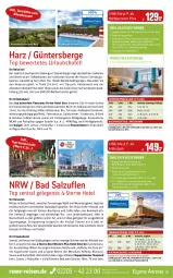 Gazetka promocyjna Rewe Reisen - Reiseprospekt - Gazetka - ważna od 25.08 do 25.08.2023 - strona 23 - produkty: auer, axe, Bad, Bademantel, ball, bier, Biere, Brei, buch, burger, drink, drinks, dusche, eis, elle, Fahrrad, Fußball, getränk, getränke, gin, inklusivleistungen, küche, Küchen, kurtaxe, leine, Mantel, pool, rama, reis, rum, rwe, salz, Sprudel, Ti, tisch, uhr, vita, wein, Weste, Wild