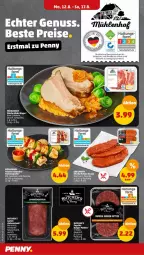 Gazetka promocyjna Penny - Prospekte - Gazetka - ważna od 17.08 do 17.08.2024 - strona 4 - produkty: axe, butcher's, eis, Elan, ente, fleisch, Fleischspieße, lamm, LG, mit zwiebeln, paprika, Pax, pute, reis, schwein, schweine, wein, weine, zwiebel, zwiebeln