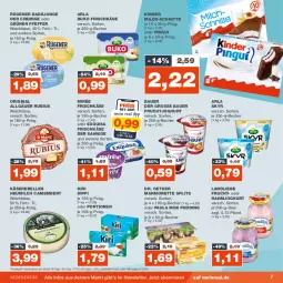 Gazetka promocyjna Real - Gazetka - ważna od 25.11 do 25.11.2023 - strona 7 - produkty: arla, arla buko, arla skyr, auer, Bad, Bau, Bauer, Becher, Buko, camembert, dip, Dr. Oetker, eis, elle, exquisa, exquisa frischkäse, frischkäse, frucht, fruchtjoghurt, gin, Heu, heumilch, joghur, joghurt, Käse, Käserebellen, Kinder, kiri, landliebe, LG, marmorette, milch, milch-schnitte, Paula, pfeffer, pingui, pudding, rahmjoghurt, rebell, reis, Rubius, Rügener, rügener badejunge, Skyr, Ti, weichkäse, ZTE