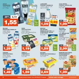 Gazetka promocyjna Real - Gazetka - ważna od 25.11 do 25.11.2023 - strona 8 - produkty: aufstrich, Becher, brot, brotaufstrich, butter, buttermilch, Butterschmalz, coupon, coupons, drink, eis, filet, filets, fleisch, frucht, gin, gnocchi, hafer, Haferdrink, hähnchenbrust, hilcona, homann, landliebe, landmilch, malz, meggle, milch, milram, payback, rama, reis, Schmalz, Streichzart, Ti, torte, tortelloni, ZTE