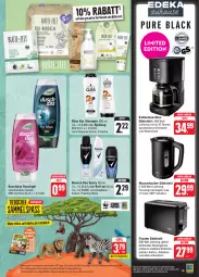 Gazetka promocyjna Edeka - Angebote der Woche - Gazetka - ważna od 30.09 do 30.09.2023 - strona 23 - produkty: angebot, angebote, Blüte, brötchen, brötchenaufsatz, deka, deo, deo spray, duschdas, duschgel, edelstahl, eis, flasche, gliss, gliss kur, kaffee, kaffeemaschine, Kocher, korb, reis, rexona, roll-on, Schleich, shampoo, shampoo 250 ml, spülung, super-knüller, tasse, Ti, toast, toaster, wasser, wasserkocher, wassertank, ZTE