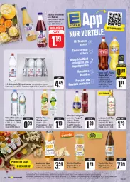 Gazetka promocyjna Edeka - Angebote der Woche - Gazetka - ważna od 30.09 do 30.09.2023 - strona 25 - produkty: Alwa, angebot, angebote, bio, coca-cola, cola, coupon, coupons, decke, deka, eis, elle, fanta, flasche, frucht, fruchtsaft, gin, ingwer, mineralwasser, natur, Nektar, nuss, orangina, pet-flasche, pet-flaschen, rabatt-coupon, reis, rel, saft, Sport, super-knüller, tee, Ti, vitrex, volvic, wasser, ZTE
