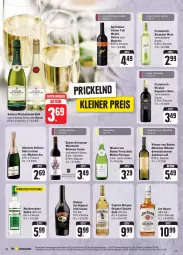 Gazetka promocyjna Edeka - Angebote der Woche - Gazetka - ważna od 30.09 do 30.09.2023 - strona 27 - produkty: auer, aust, Bad, baileys, Bau, brillant sekt, Cap, captain morgan, cola, cuvée, ecco, eis, elle, flasche, frucht, gewürz, gin, irish cream, jim beam, leine, merl, merlot, moskovskaya, Müller, Müller-Thurgau, original spiced gold, ortenauer, reis, rosen, rotwein, sekt, söhnlein, söhnlein brillant, super-knüller, Ti, vodka, wein, yellow tail, ZTE