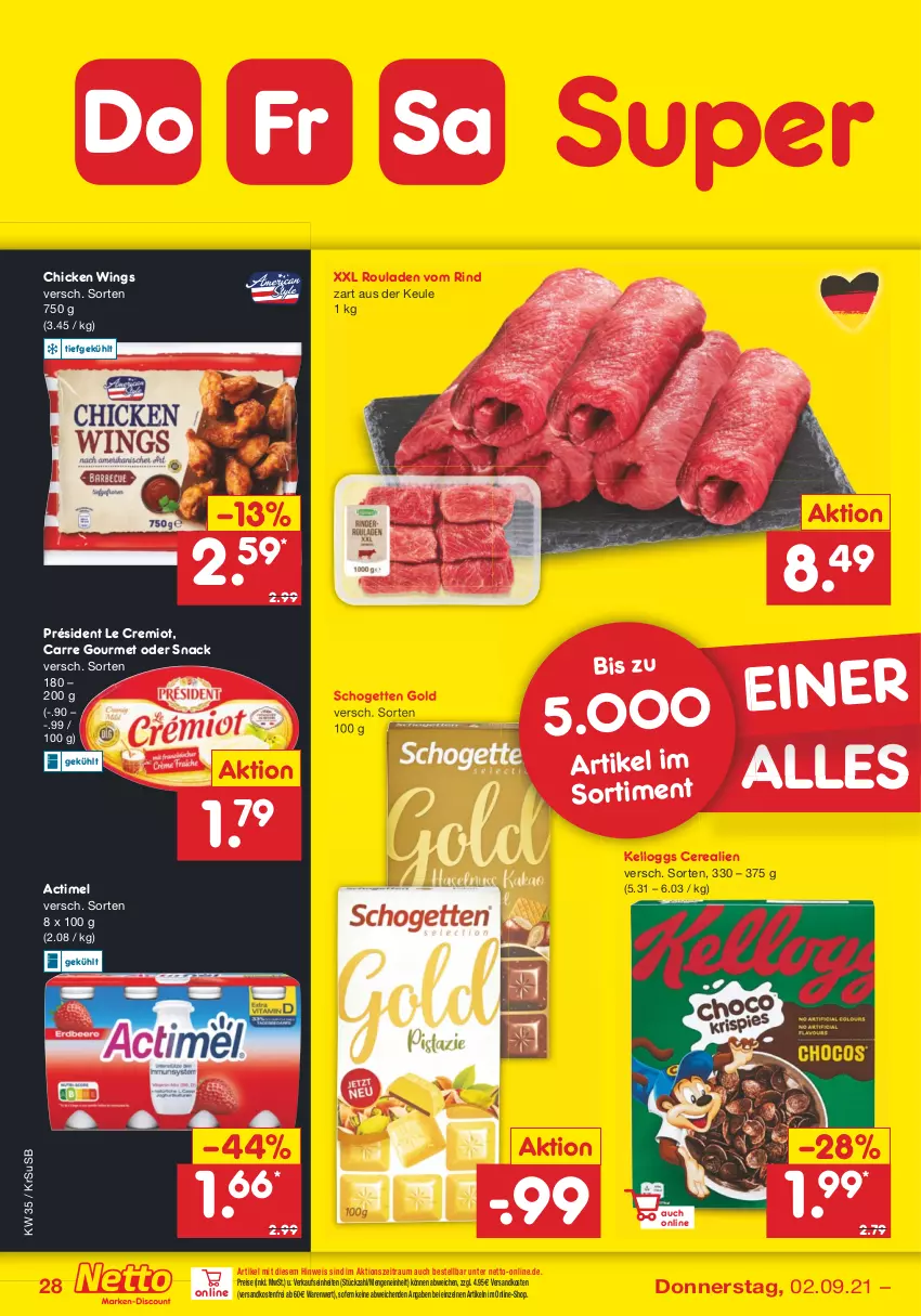 Aktueller Prospekt Netto Marken-Discount - Filial Angebote - von 30.08 bis 04.09.2021 - strona 28