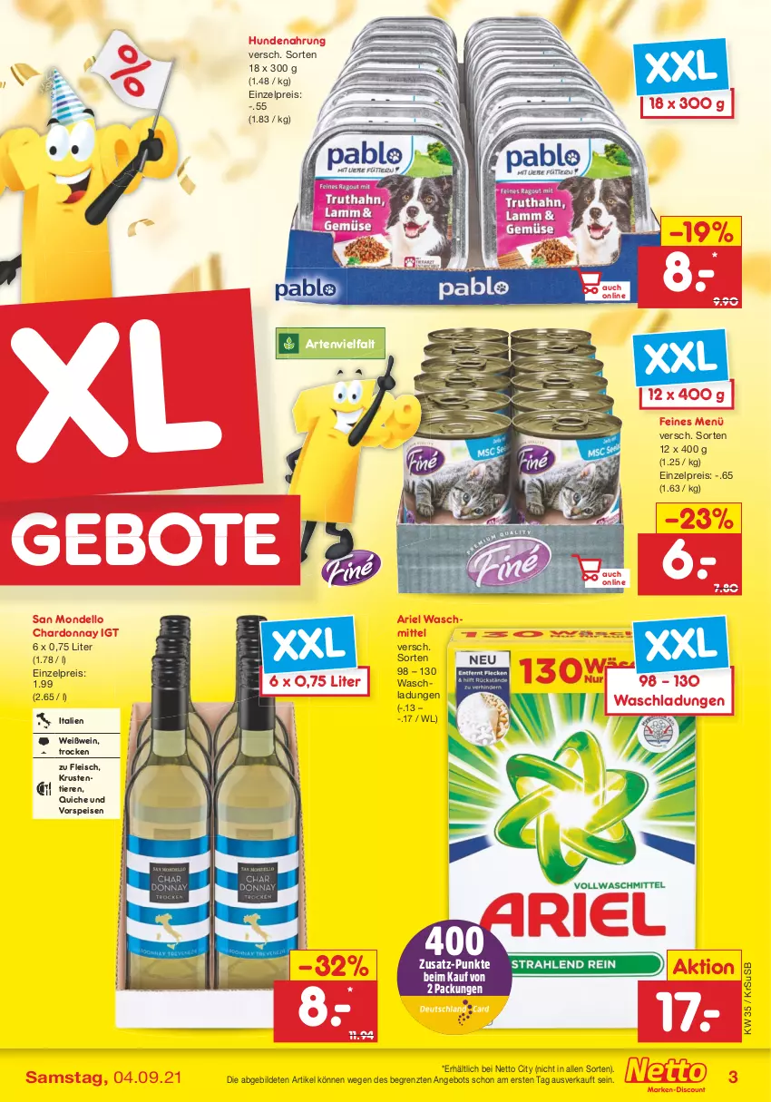 Aktueller Prospekt Netto Marken-Discount - Filial Angebote - von 30.08 bis 04.09.2021 - strona 3