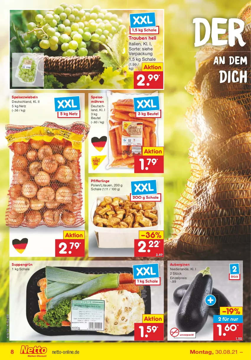 Aktueller Prospekt Netto Marken-Discount - Filial Angebote - von 30.08 bis 04.09.2021 - strona 8