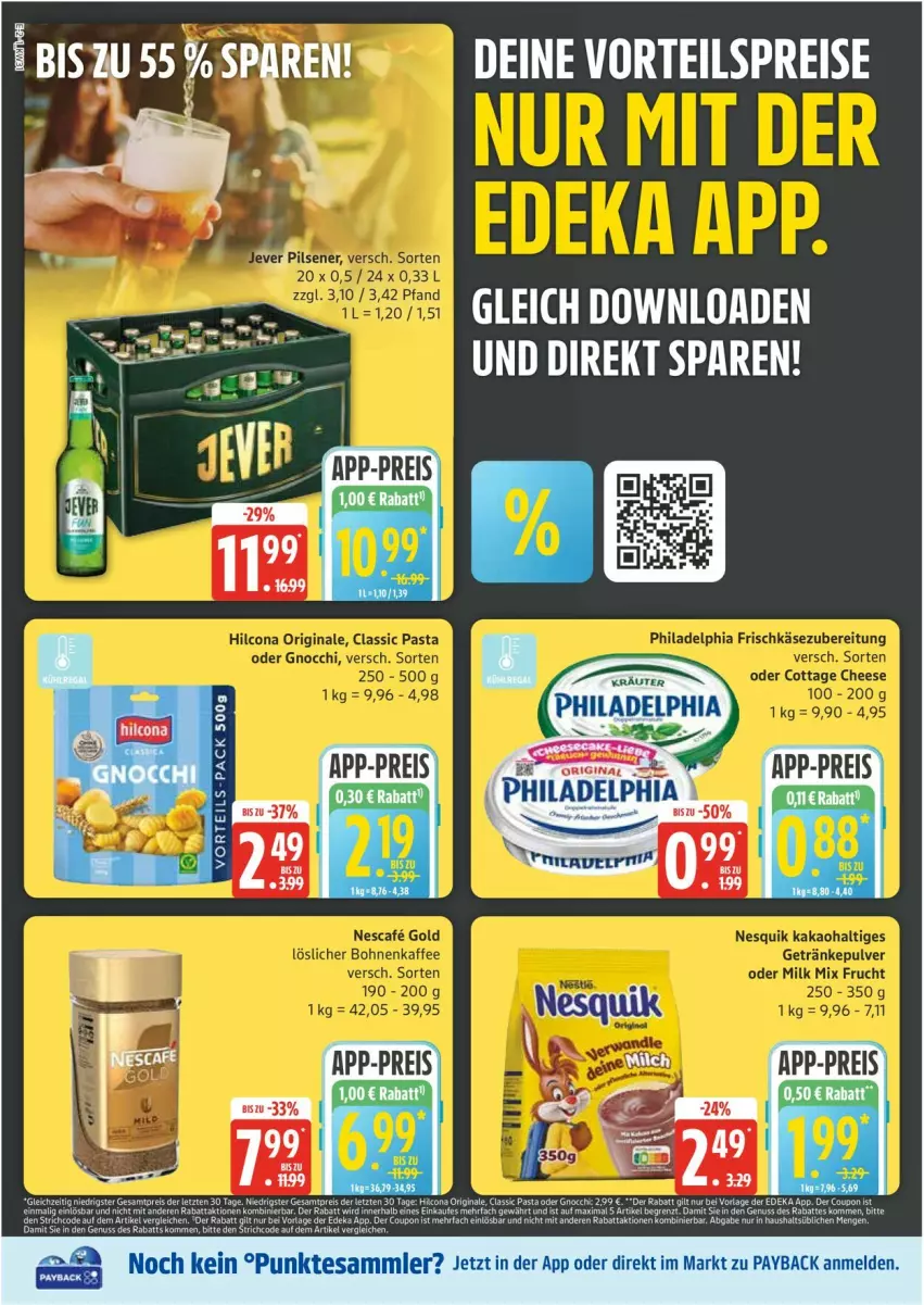 Aktueller Prospekt Edeka - Prospekte - von 28.07 bis 02.08.2025 - strona 6 - produkty: eis, philadelphia, reis, vorteilspreis