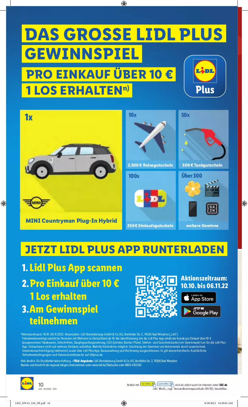 Aktueller Prospekt Lidl - Weihnachts-Magazin - von 03.11 bis 31.12.2022 - strona 10 - produkty: angebot, angebote, Bad, eis, gewinnspiel, gutschein, ndk, reis, Schal, Schale, telefon, Ti