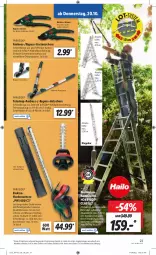 Gazetka promocyjna Lidl - Weihnachts-Magazin - Gazetka - ważna od 31.12 do 31.12.2022 - strona 23 - produkty: angebot, boss, dell, eis, Elektro, elle, Garten, Gartenschere, gsw, heckenschere, Hobby, kraft, LG, messer, Mode, Parkside, reis, Schere, Teleskop, Ti, ZTE