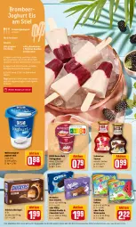 Gazetka promocyjna Rewe - Prospekte - Gazetka - ważna od 13.06 do 13.06.2022 - strona 12 - produkty: agaven, beere, beeren, bourbon, bourbon vanille, brombeere, brombeeren, cola, dicksaft, eis, Eisriegel, elle, gefrierfach, honig, joghur, joghurt, joghurt mild, milka, mondelez, oreo, rewe beste wahl, rezept, rezepte, riegel, saft, sahne, sauce, saucen, schlagsahne, Schöller, Schwartau, snickers, stieleis, swirl, Ti, vanille, weihenstephan, zucker