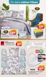 Gazetka promocyjna Rewe - Prospekte - Gazetka - ważna od 13.06 do 13.06.2022 - strona 29 - produkty: bett, bettwäsche, decke, garnitur, gözze, kissen, Kissenbezug, kopfkissen, kopfkissenbezug, Liege, nivea, Ria, tagesdecke, Ti