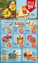 Gazetka promocyjna Rewe - Prospekte - Gazetka - ważna od 13.06 do 13.06.2022 - strona 8 - produkty: albray, babybel, brot, campofrio, chavroux, chorizo, eis, fol epi, frischkäse, frischkäsezubereitung, gin, Jubiläums, Käse, knäckebrot, mini babybel, mühlen schinken, natur, Ofen, Ofenkäse, philadelphia, reis, rouge, rougette, rügenwalder, rügenwalder mühle, saint albray, salami, schinken, snack, snacks, Ti, wasa, wiltmann, ziegenfrischkäse