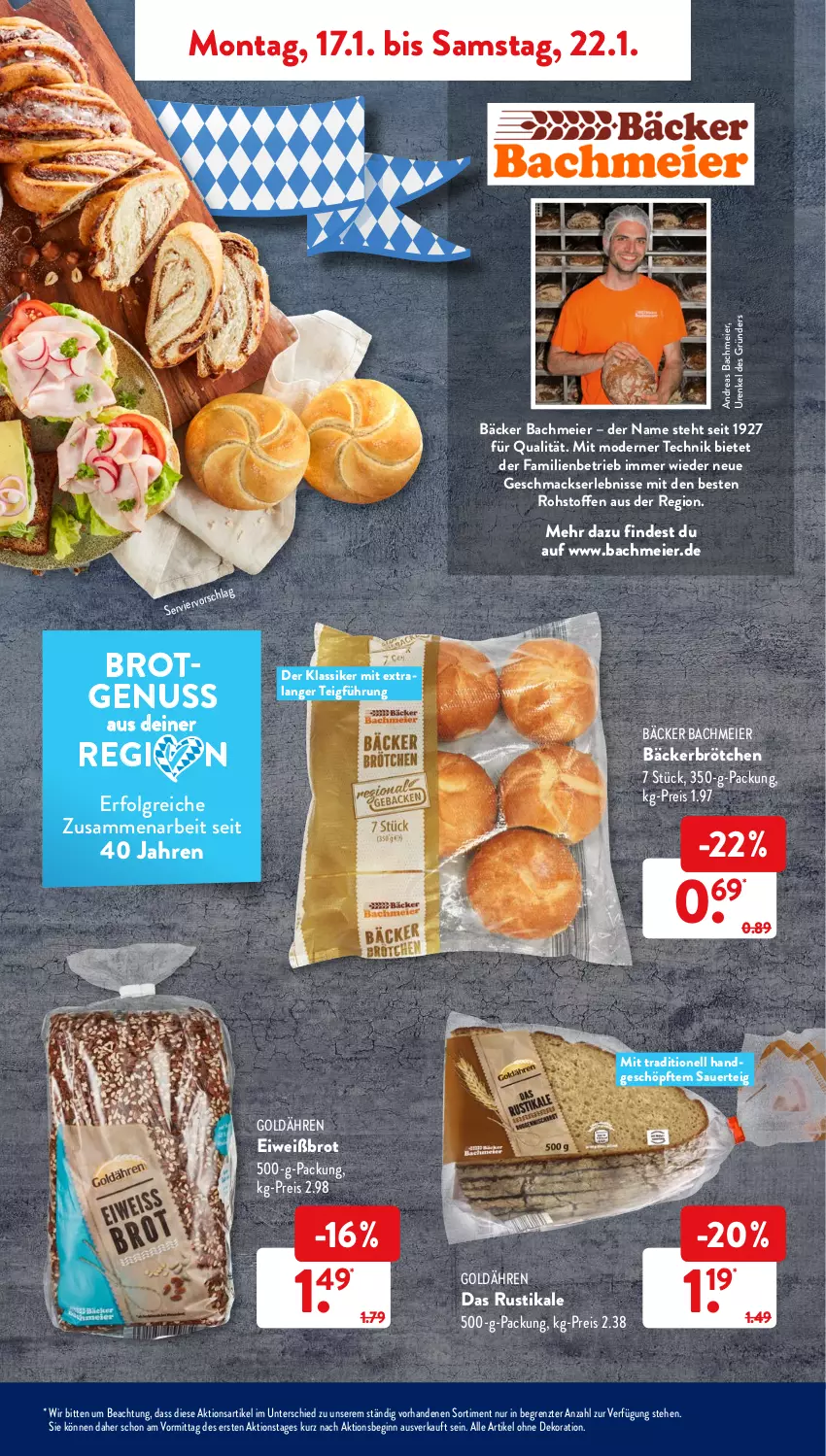 Aktueller Prospekt AldiSud - ALDI Aktuell - von 17.01 bis 22.01.2022 - strona 7 - produkty: alle artikel ohne dekoration, auer, brot, brötchen, dekoration, eier, eis, Eiweißbrot, gin, LG, mac, Mode, nuss, reis, Ti, ZTE