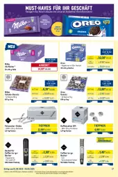 Gazetka promocyjna Metro - Monats-Mix - Gazetka - ważna od 30.09 do 30.09.2025 - strona 17 - produkty: angebot, Becher, chupa, chupa chups, decke, Deckel, Donut, donuts, eis, kaffee, kakao, knoppers, leine, lindt, Lutscher, Metro, metro gastro, milka, netflix, nuss, nussriegel, oreo, reis, riegel, ritter, ritter sport, sahne, schoko, schokolade, Sport, tafelschokolade, Ti, tiefpreis, zucker