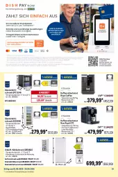 Gazetka promocyjna Metro - Monats-Mix - Gazetka - ważna od 30.09 do 30.09.2025 - strona 19 - produkty: ACC, angebot, auto, beleuchtung, bifi, bratwurst, Cap, cappuccino, chia, cin, Croissant, edelstahl, eis, elle, gefrierschrank, gin, Glastür, kaffee, kaffeevollautomat, kühlschrank, latte, latte macchiato, mac, macchiato, Metro, Nissin, reis, Ria, rwe, Schrank, snack, Sucuk, tasse, teller, Ti, tiefpreis, tisch, wasser, wassertank, wurst, Zelt