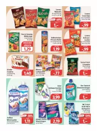 Gazetka promocyjna Feneberg - Prospekte - Gazetka - ważna od 27.08 do 27.08.2022 - strona 9 - produkty: allzweckreiniger, Alwa, Always, ariel, beutel, chips, crunchips, dailies, debeukelaer, discount, eis, erdnuss, flasche, Funny Frisch, Kinder, kinder country, kraft, lachgummi, lorenz, lorenz crunchips, natur, natura, nimm2, nuss, reiniger, reis, slip, slipeinlagen, Softlan, Ti, vollwaschmittel, waschmittel, wc frisch, WC Frisch Kraft Aktiv, weck, weichspüler