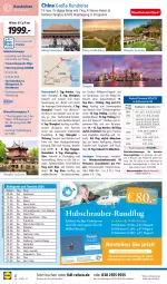 Gazetka promocyjna Lidl - Mai Reise-Highlights - Gazetka - ważna od 31.05 do 31.05.2024 - strona 6 - produkty: arlo, auer, aust, bavaria fernreisen gmbh, Brei, buch, Buddha, deutschsprachige reiseleitung, eier, eis, elle, erde, Garten, inklusivleistungen, Kaiser, LG, Pago, perlen, reis, reiseveranstalter, reiseverlauf, Ria, telefon, Ti, uhr, wasser, weck, Wild