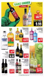 Gazetka promocyjna Marktkauf - Prospekt - Gazetka - ważna od 21.10 do 21.10.2023 - strona 23 - produkty: Absolut Vodka, aktionspreis, alkohol, deka, ecco, eis, enders, flasche, gin, Glühwein, irish whiskey, Michel Schneider, nuss, prosecco, rama, ramazzott, ramazzotti, reis, rotwein, schoko, schokolade, schokoladen, Ti, tullamore, tullamore dew, valdo, vodka, wein, whiskey, Wild, zott, ZTE