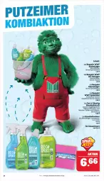 Gazetka promocyjna Marktkauf - Prospekt - Gazetka - ważna od 21.10 do 21.10.2023 - strona 24 - produkty: bügel, eimer, eis, flasche, Glasreiniger, grapefruit, minze, reiniger, reis, sprühflasche, Spülen, spülmittel, tee, Ti, tuc, ZTE