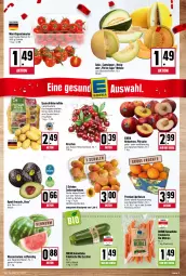 Gazetka promocyjna Kupsch - Angebote der Woche - Gazetka - ważna od 16.07 do 16.07.2022 - strona 3 - produkty: aprikose, aprikosen, avocado, bio, deka, eis, fleisch, früchte, Frühkartoffeln, honig, kartoffel, kartoffeln, kirsch, kirsche, kirschen, melone, mini-rispentomaten, möhren, Nektar, nektarinen, pfirsich, pfirsiche, reis, rispentomaten, Schal, Schale, speisefrühkartoffeln, Ti, tomate, tomaten, wasser, wassermelone, zucchini, zucker