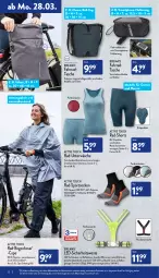 Gazetka promocyjna Aldi Nord - Aldi-Aktuell - Gazetka - ważna od 02.04 do 02.04.2022 - strona 12 - produkty: active touch, batterie, Cap, dell, eis, elle, Fahrrad, Fahrradtasche, gin, hemd, hose, leds, Leuchte, Mode, Ria, ring, shorts, smartphone, socken, Sport, sportsocken, Tasche, Ti, Unterhemd, Unterwäsche, wasser, Weste, ZTE