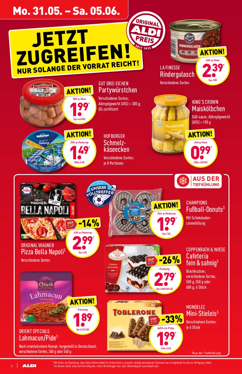 Aktueller Prospekt Aldi Nord - Aldi-Vorschau - von 31.05 bis 05.06.2021 - strona 6