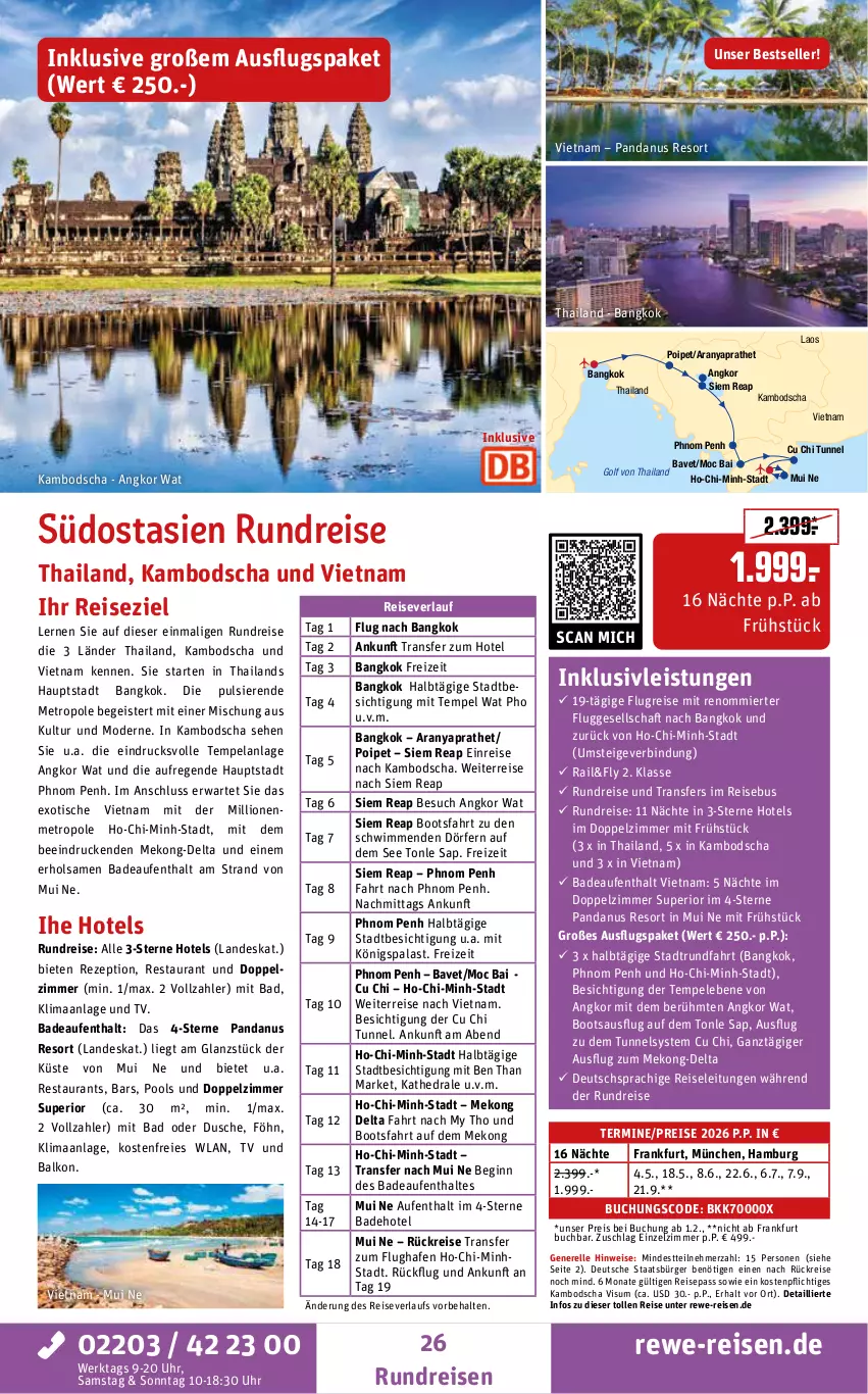 Aktueller Prospekt Rewe Reisen - Reiseprospekt - von 19.12.2025 bis 30.01.2026 - strona 26 - produkty: Bad, buch, deutschsprachige reiseleitung, dusche, eis, Elan, elle, gin, inklusivleistungen, lion, Metro, Mode, pool, reis, reiseverlauf, rel, rezept, Ti, tisch, uhr
