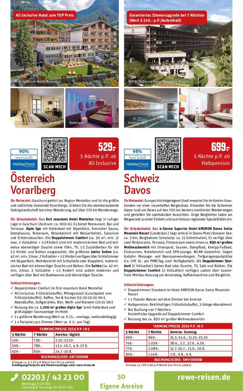 Aktueller Prospekt Rewe Reisen - Reiseprospekt - von 19.12.2025 bis 30.01.2026 - strona 50 - produkty: axe, Bad, Badewanne, bett, Betten, bier, brunnen, buch, dusche, eis, flasche, getränk, getränke, HP, inklusivleistungen, innenpool, kaffee, kaffeemaschine, Kinder, kneipp, kuchen, Mode, nuss, pool, reis, rel, rotwein, rum, rwe, sana, schlafsofa, schlafzimmer, snack, Sofa, Spezi, tee, Ti, uhr, Wanne, wasser, wein, wellnessbereich