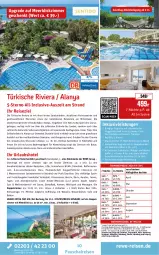 Gazetka promocyjna Rewe Reisen - Reiseprospekt - Gazetka - ważna od 30.01 do 30.01.2026 - strona 10 - produkty: alkohol, alkoholische getränke, angebot, Astra, Bad, ball, buch, dell, deutschsprachige reiseleitung, eis, elle, Garten, getränk, getränke, hama, inklusivleistungen, Kinder, Kocher, Liege, mam, natur, pool, pril, reis, rel, rezept, rum, Schal, schirme, snack, Sport, Ti, uhr, usb, wasser, wasserkocher, wasserrutsche, wellnessbereich, Whirlpool