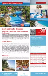 Gazetka promocyjna Rewe Reisen - Reiseprospekt - Gazetka - ważna od 30.01 do 30.01.2026 - strona 11 - produkty: alkohol, alkoholfreie getränke, alkoholische getränke, angebot, angebote, Bad, ball, buch, decke, deutschsprachige reiseleitung, dusche, eis, elle, ente, erde, Garten, getränk, getränke, inklusivleistungen, Kajak, Liege, pool, reis, rel, rezept, Schal, schirme, snack, snacks, Sport, Ti, uhr, wasser, Wassersport, wein
