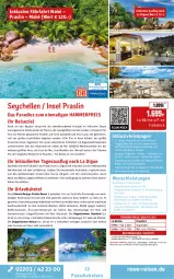 Gazetka promocyjna Rewe Reisen - Reiseprospekt - Gazetka - ważna od 30.01 do 30.01.2026 - strona 13 - produkty: buch, deutschsprachige reiseleitung, dusche, eis, elle, ente, erde, Fahrrad, Garten, inklusivleistungen, Liege, natur, nuss, pool, reis, rel, rezept, rum, Schal, schirme, Ti, uhr, wasser, zucker