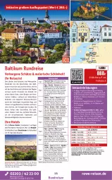 Gazetka promocyjna Rewe Reisen - Reiseprospekt - Gazetka - ważna od 30.01 do 30.01.2026 - strona 16 - produkty: Bad, Bau, buch, decke, deo, deutschsprachige reiseleitung, dusche, eis, elle, inklusivleistungen, LG, mac, Metro, Parka, Persona, pflaster, rama, reis, reiseverlauf, rel, rezept, rum, Ti, tisch, uhr