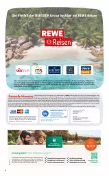 Gazetka promocyjna Rewe Reisen - Reiseprospekt - Gazetka - ważna od 30.01 do 30.01.2026 - strona 2 - produkty: buch, drucker, eis, elle, Engel, ente, erde, gin, kerze, LG, mastercard, natur, reis, rel, ring, Ti, trendtours touristik gmbh, ZTE