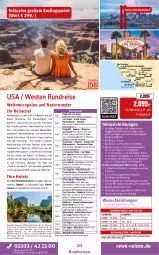 Gazetka promocyjna Rewe Reisen - Reiseprospekt - Gazetka - ważna od 30.01 do 30.01.2026 - strona 20 - produkty: aust, buch, decke, deutschsprachige reiseleitung, dusche, eis, elle, Engel, erde, fisch, fische, Fischer, Heu, inklusivleistungen, LG, mam, Metro, Mode, monte, natur, reis, reiseverlauf, rel, rezept, SANTE, Ti, uhr, wasser, Weste, Yo