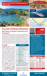 Gazetka promocyjna Rewe Reisen - Reiseprospekt - Gazetka - ważna od 30.01 do 30.01.2026 - strona 29 - produkty: alkohol, alkoholische getränke, angebot, angebote, asti, balkonkabine, bett, Betten, bier, Brei, buch, cocktail, cocktails, drink, drinks, dusche, eis, elle, ente, fanta, fenster, flasche, frucht, fruchtsäfte, getränk, getränke, gewürz, harman, inklusivleistungen, kreuzfahrten, LG, Liege, meerblickkabine, Mode, pool, reis, reiseverlauf, rel, Ria, ring, säfte, sonnenliege, Spezi, Stühl, Thea, Ti, tisch, uhr, wasser, wein, Whirlpool, Yo