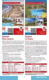 Gazetka promocyjna Rewe Reisen - Reiseprospekt - Gazetka - ważna od 30.01 do 30.01.2026 - strona 3 - produkty: alkohol, alkoholische getränke, Bad, bier, bio, bonita, buch, Cien, deutschsprachige reiseleitung, dusche, eis, Elan, ente, erde, Garten, getränk, getränke, inklusivleistungen, kaffee, kaffeemaschine, kosmetik, Kosmetikspiegel, küche, kühlschrank, Liege, Meerwasser, pool, reis, Ria, rum, schirme, schlafzimmer, Schrank, schreibtisch, snack, snacks, spiegel, Sport, tee, Ti, tisch, uhr, wasser, Wassersport, wein