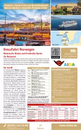 Gazetka promocyjna Rewe Reisen - Reiseprospekt - Gazetka - ważna od 30.01 do 30.01.2026 - strona 30 - produkty: auer, Bad, bademäntel, balkonkabine, ball, bett, Betten, body, Brei, buch, decke, dusche, eis, elle, fenster, Garten, getränk, getränke, gin, Glastür, hängematte, inklusivleistungen, meerblickkabine, natur, nuss, Persona, pool, reis, reiseverlauf, rel, Rhus, roba, rwe, Thea, Ti, tisch, uhr, wasser, wasserrutsche