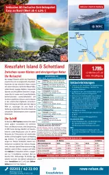Gazetka promocyjna Rewe Reisen - Reiseprospekt - Gazetka - ważna od 30.01 do 30.01.2026 - strona 32 - produkty: alkohol, alkoholische getränke, angebot, angebote, asti, auer, Bad, balkonkabine, berliner, bett, Betten, bier, buch, cocktail, cocktails, decke, drink, drinks, dusche, eis, Elektro, elle, ente, fanta, flasche, frucht, fruchtsäfte, getränk, getränke, gordon, inklusivleistungen, kreuzfahrten, Mode, natur, pool, reis, reiseverlauf, rel, ring, säfte, SANTE, schott, Spezi, Thea, Ti, tisch, uhr, wasser, wasserrutsche, wein, Wild