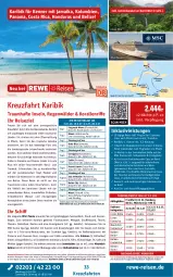 Gazetka promocyjna Rewe Reisen - Reiseprospekt - Gazetka - ważna od 30.01 do 30.01.2026 - strona 33 - produkty: alkohol, alkoholische getränke, Alwa, angebot, angebote, asti, balkonkabine, bett, Betten, bier, buch, cocktail, cocktails, drink, drinks, dusche, eis, elle, ente, erde, fanta, fenster, flasche, frucht, fruchtsäfte, getränk, getränke, inklusivleistungen, kreuzfahrten, Liege, mac, meerblickkabine, mineralwasser, natur, pool, reis, reiseverlauf, rel, Ria, rwe, säfte, sonnenliege, Sushi, Thea, Ti, tisch, uhr, wasser, wein