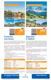 Gazetka promocyjna Rewe Reisen - Reiseprospekt - Gazetka - ważna od 30.01 do 30.01.2026 - strona 34 - produkty: Bad, buch, busreisen, decke, eis, elle, ente, erde, gin, inklusivleistungen, Mode, monte, nuss, pril, reis, reiseveranstalter, rel, rezept, ring, rwe, senf, südtiroler, telefon, Ti, trendtours touristik gmbh, uhr, wein, Yo