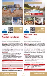 Gazetka promocyjna Rewe Reisen - Reiseprospekt - Gazetka - ważna od 30.01 do 30.01.2026 - strona 41 - produkty: angebot, angebote, asti, auer, axe, Bad, Bademantel, bett, bio, Brei, buch, dusche, ecco, eis, fanta, fenster, Garten, gutschein, hama, inklusivleistungen, kaffee, kosmetik, küche, Küchen, kuchen, kurtaxe, leine, LG, Liege, Lübecker, mam, Mantel, Mode, natur, pool, rama, reis, rel, rum, salat, salz, slip, Slipper, snack, stube, suppe, Tasche, tee, Ti, tisch, uhr, wein, weine, wellnessbereich, ZTE