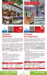 Gazetka promocyjna Rewe Reisen - Reiseprospekt - Gazetka - ważna od 30.01 do 30.01.2026 - strona 44 - produkty: angebot, angebote, auer, axe, Bad, Bademantel, bier, buch, drink, drinks, dusche, eis, Elan, flasche, Garten, Gesundheit, inklusivleistungen, kaffee, Kinder, kraft, kuchen, kurtaxe, LG, Mantel, natur, rama, reis, Ria, ring, salat, salz, Schal, snack, suppe, suppen, tee, Ti, uhr, usb, wasser, wein