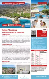 Gazetka promocyjna Rewe Reisen - Reiseprospekt - Gazetka - ważna od 30.01 do 30.01.2026 - strona 7 - produkty: alkohol, alkoholfreie getränke, Bau, bett, buch, Coral, dusche, eis, ente, Fahrrad, Garten, getränk, getränke, inklusivleistungen, Kinder, Liege, Mode, natur, pool, reis, rezept, rum, rwe, Schal, schirme, schlafzimmer, snack, snacks, Sofa, sonnenschirm, Sport, telefon, Ti, tisch, uhr, Vegeta, wasser, wasserrutsche