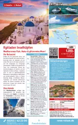 Gazetka promocyjna Rewe Reisen - Reiseprospekt - Gazetka - ważna od 30.01 do 30.01.2026 - strona 9 - produkty: Bad, buch, decke, deutschsprachige reiseleitung, dusche, eis, erde, frucht, Heu, inklusivleistungen, leine, LG, Mett, natur, reis, reiseverlauf, rezept, Schal, Schmetterling, Ti, tisch, uhr, wasser