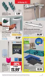 Gazetka promocyjna Lidl - Aktionsprospekt - Gazetka - ważna od 30.07 do 30.07.2022 - strona 17 - produkty: angebot, armatur, Bad, badteppich, batterie, batterien, brause, bürste, dell, Desinfektion, eis, elle, Mode, Reinigung, reis, schläuche, Seife, seifenspender, shampoo, silvercrest, teppich, thermostat, Ti, Wanne, wasser, WC-Bürste, ZTE