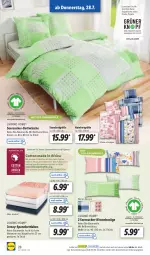 Gazetka promocyjna Lidl - Aktionsprospekt - Gazetka - ważna od 30.07 do 30.07.2022 - strona 28 - produkty: Bau, baumwolle, bett, bettwäsche, bio, bio-baumwolle, Kinder, kissen, matratze, matratzen, mit bio-baumwolle, ndk, Pyjama, reine baumwolle, Schal, Schale, seersucker, Seersucker-Bettwäsche, spannbettlaken, Ti, wolle
