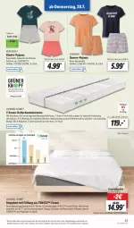 Gazetka promocyjna Lidl - Aktionsprospekt - Gazetka - ważna od 30.07 do 30.07.2022 - strona 29 - produkty: angebot, Bau, baumwolle, bett, dell, eis, elle, Ergee, esmara, kaltschaummatratze, Kinder, lenzing, mab, matratze, matratzen, Mode, Pyjama, reine baumwolle, reis, Ria, Schaummatratze, steppbett, Ti, Trockner, wolle, Yo, ZTE
