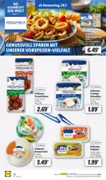 Gazetka promocyjna Lidl - Aktionsprospekt - Gazetka - ważna od 30.07 do 30.07.2022 - strona 36 - produkty: antipasti, asti, aufstrich, brot, brotaufstrich, eis, fisch, hirtenkäse, Käse, ndk, nuss, ring, Schal, Schale, Ti, Tintenfischringe, vorspeise