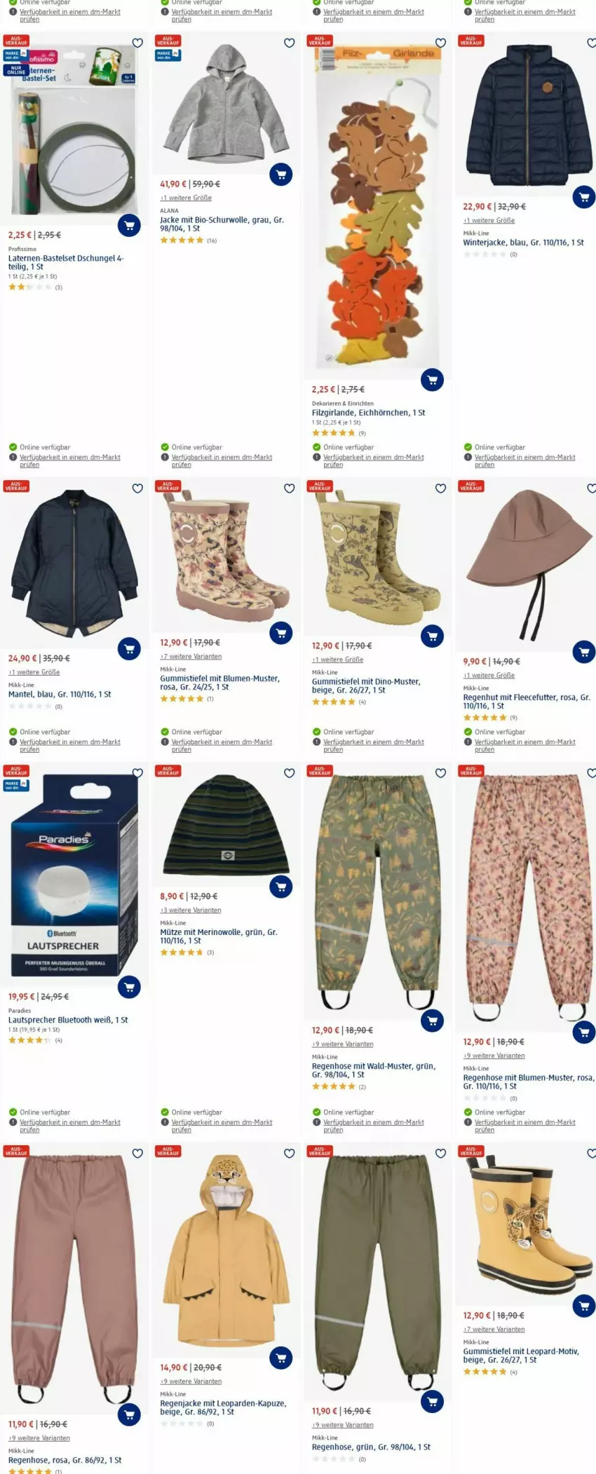 Aktueller Prospekt Dm Drogerie - Prospekte - von 05.02 bis 14.02.2024 - strona 3 - produkty: bio, blume, blumen, Girlande, Gummistiefel, hörnchen, hose, Jacke, laterne, lautsprecher, Mantel, Mütze, Profissimo, Ria, sim, Ti, wolle